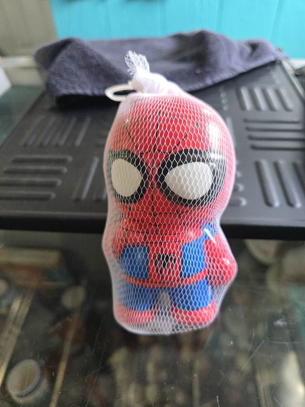 Red and Blue Spiderman Hero Squishy Toy - Kids Action Figure